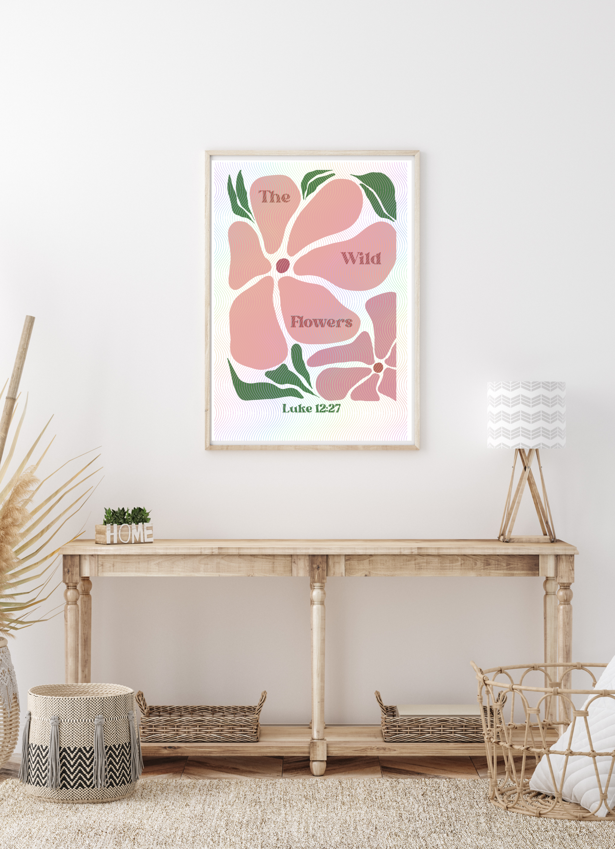 Faith-Based Groovy Flower