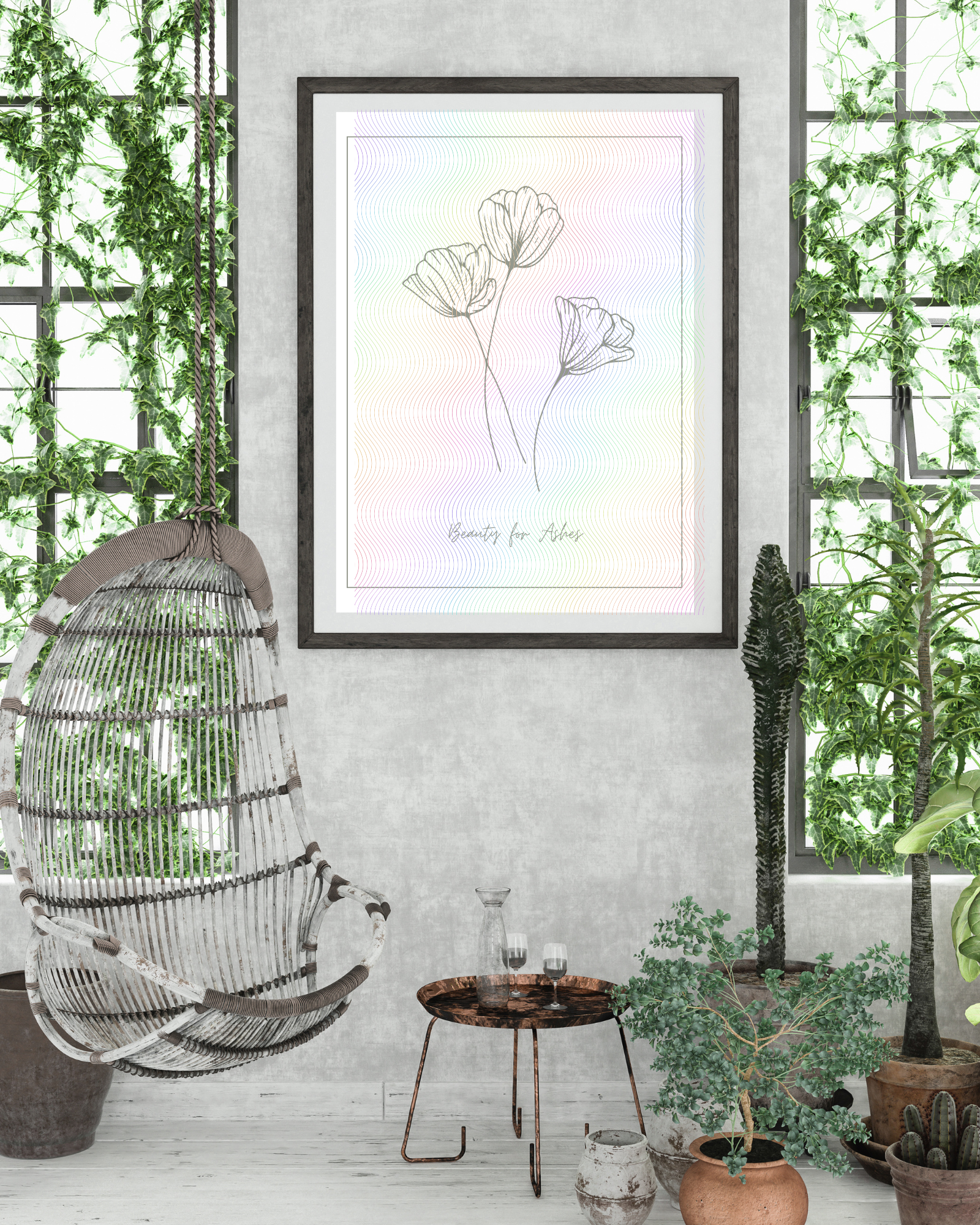 Beauty For Ashes Wall Art