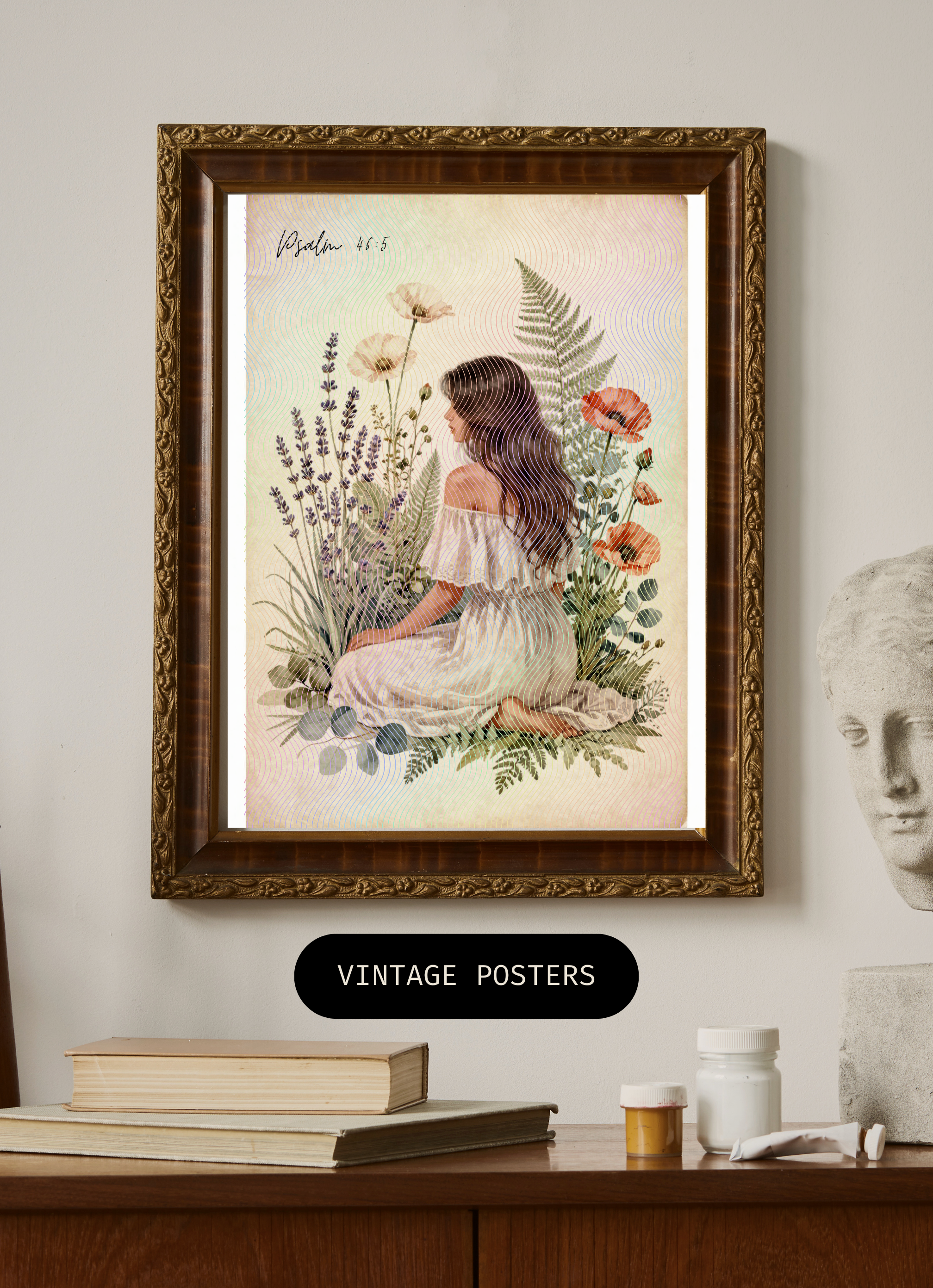 Vintage-Boho Psalms 46:5