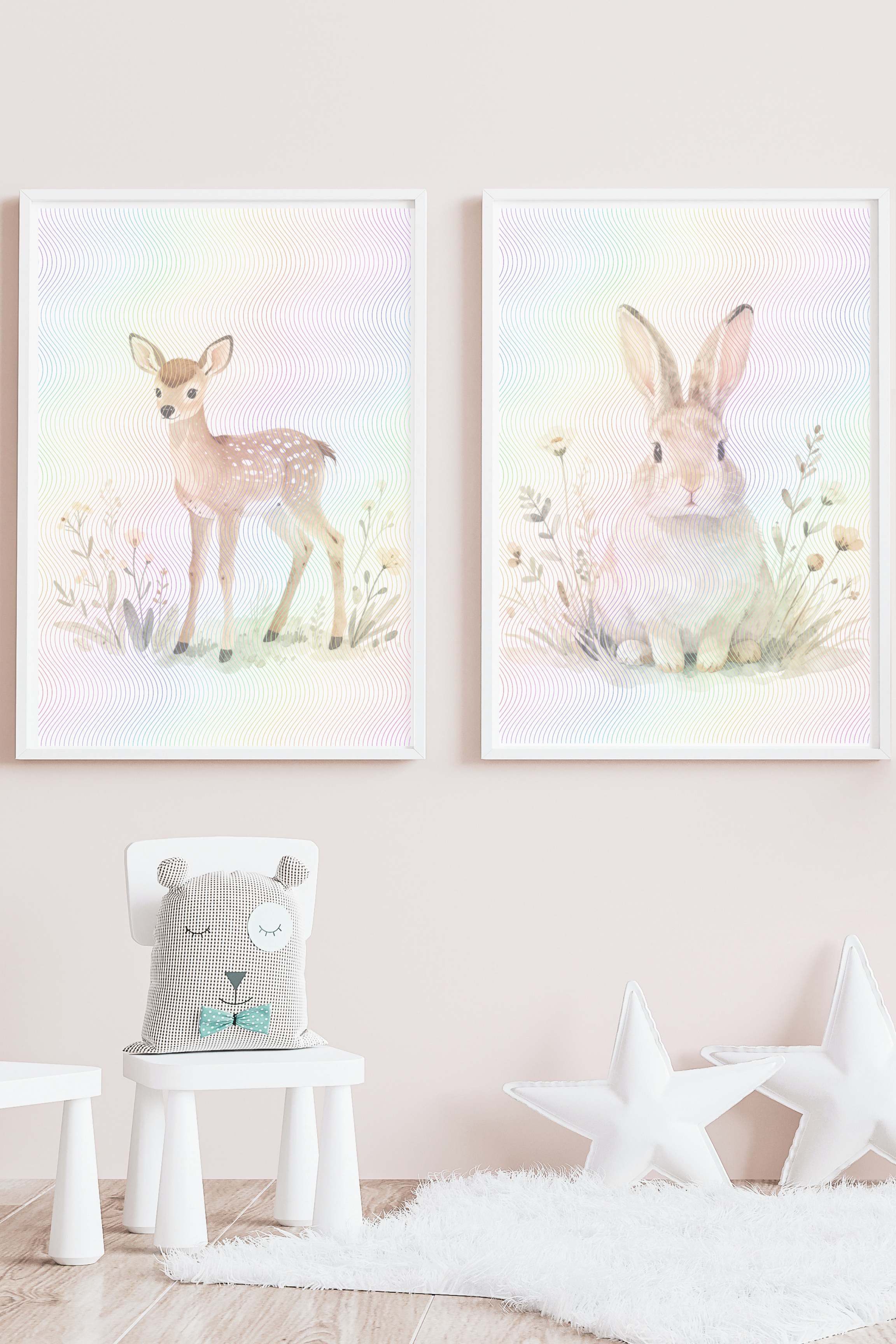 Deer Nursery Wall Art